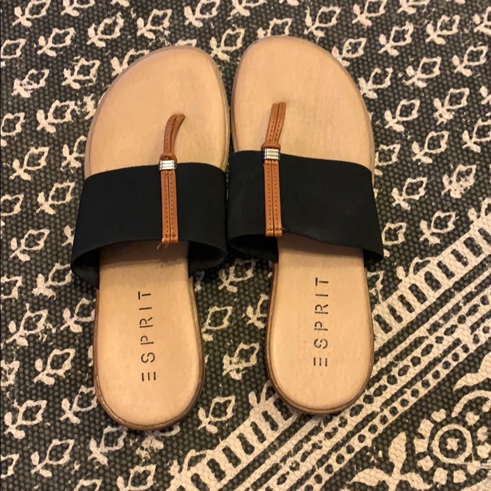 Spirit brown/black sandal